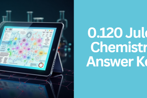 0.120 Jules Chemistry Answer Key
