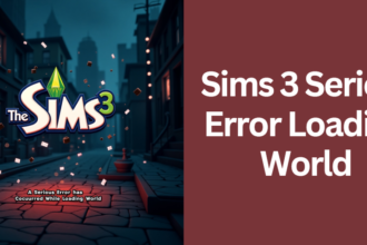 Sims 3 Serious Error Loading World