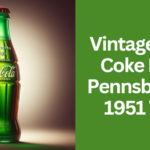 Vintage Green Coke Bottle Pennsboro WV 1951 Value