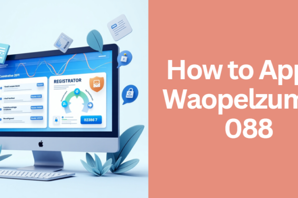 How to Apply Waopelzumoz088
